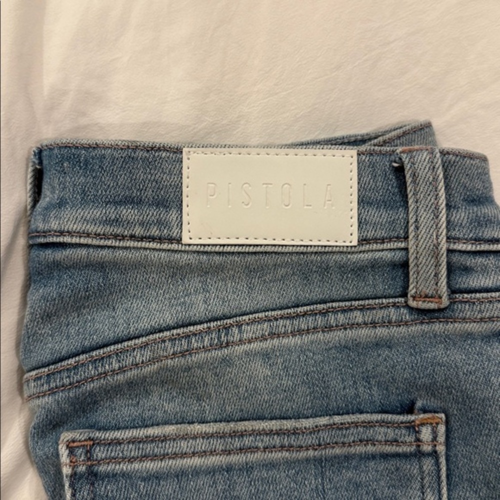 pistola Light Blue High-Rise Jeans